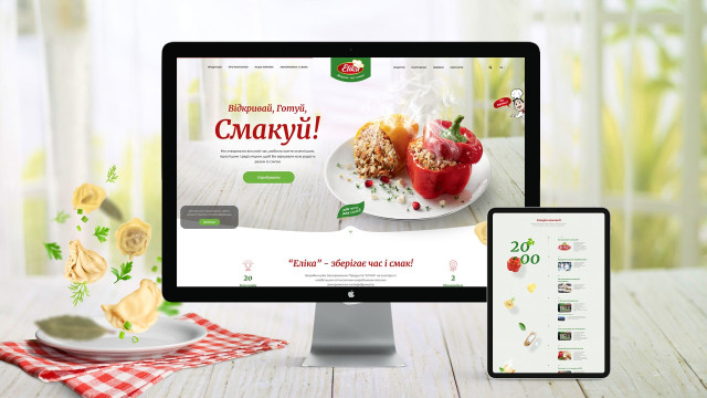 Корпоративный сайт для «ELIKA»